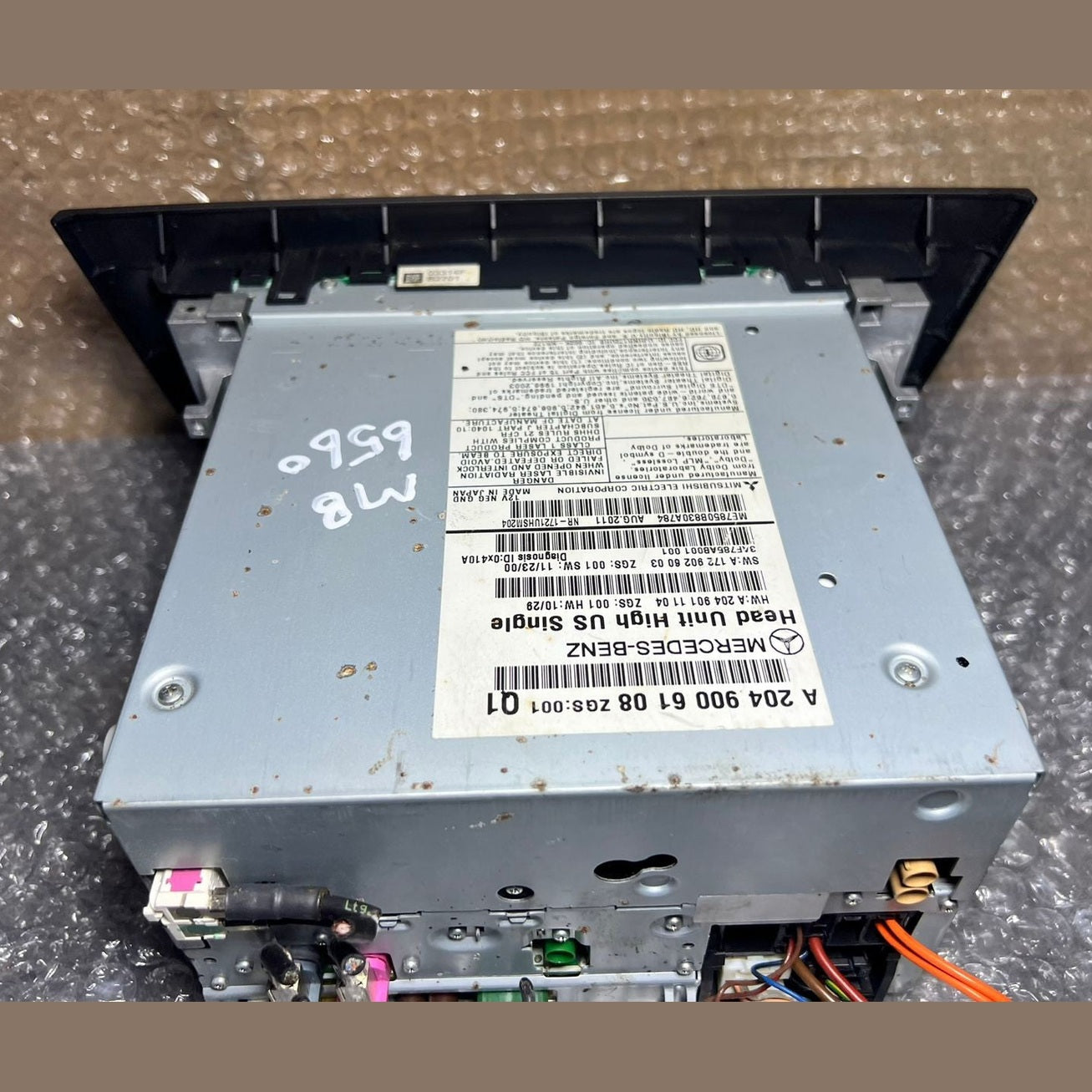 2012-2014 Mercedes W204 C-Class Radio Audio Head Unit CD Player A204 9006108 OEM