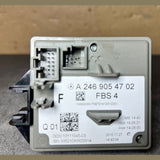 13-17 Mercedes W246 CLA Zündschloss-Modul mit Schlüssel FBS4 A246 9054702 OEM