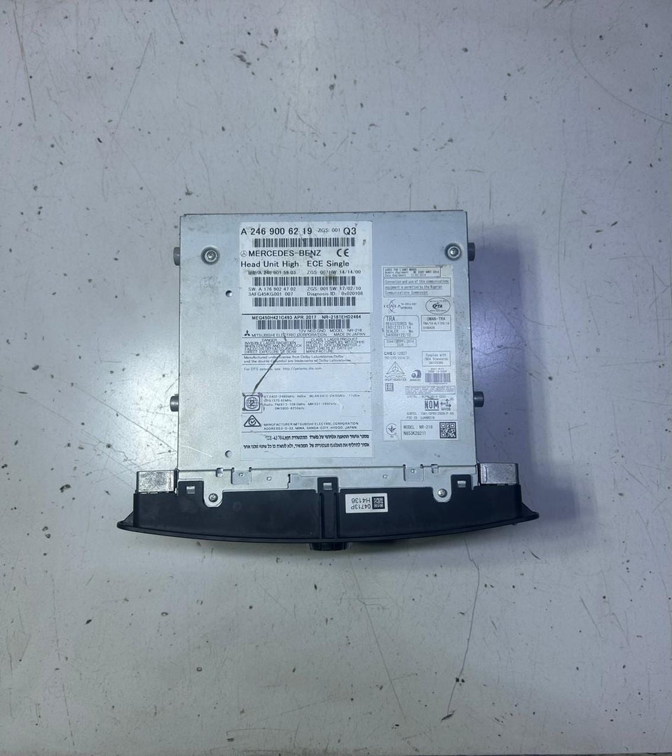 Mercedes Benz Comand Online Operating Unit A2469006219 W176 A-Class, W246 B-Clas