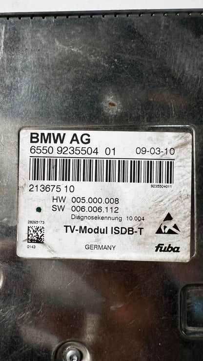 BMW F10, F11, F30, F31, F32, F01, F25, F15, F16 Tv Module 9235504