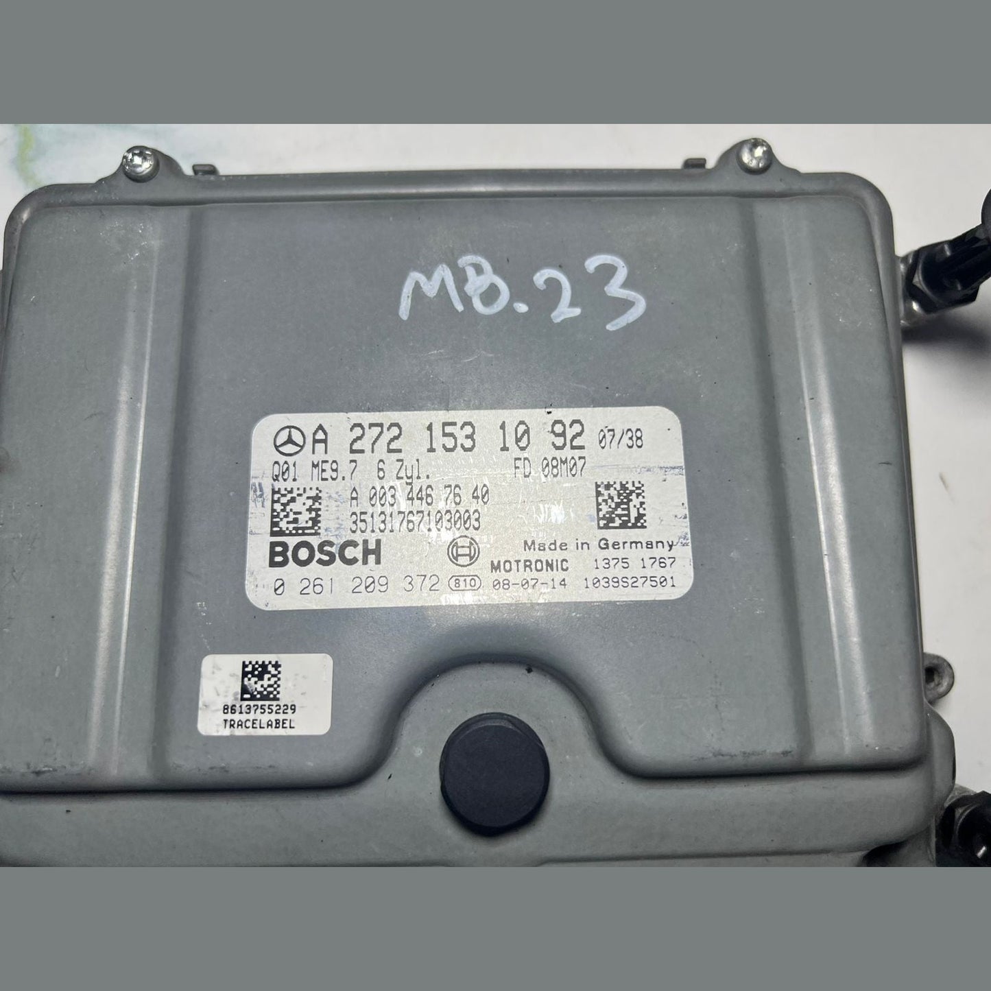 2006-2009 Mercedes-Benz CLK350 Engine Control Unit A2721531092