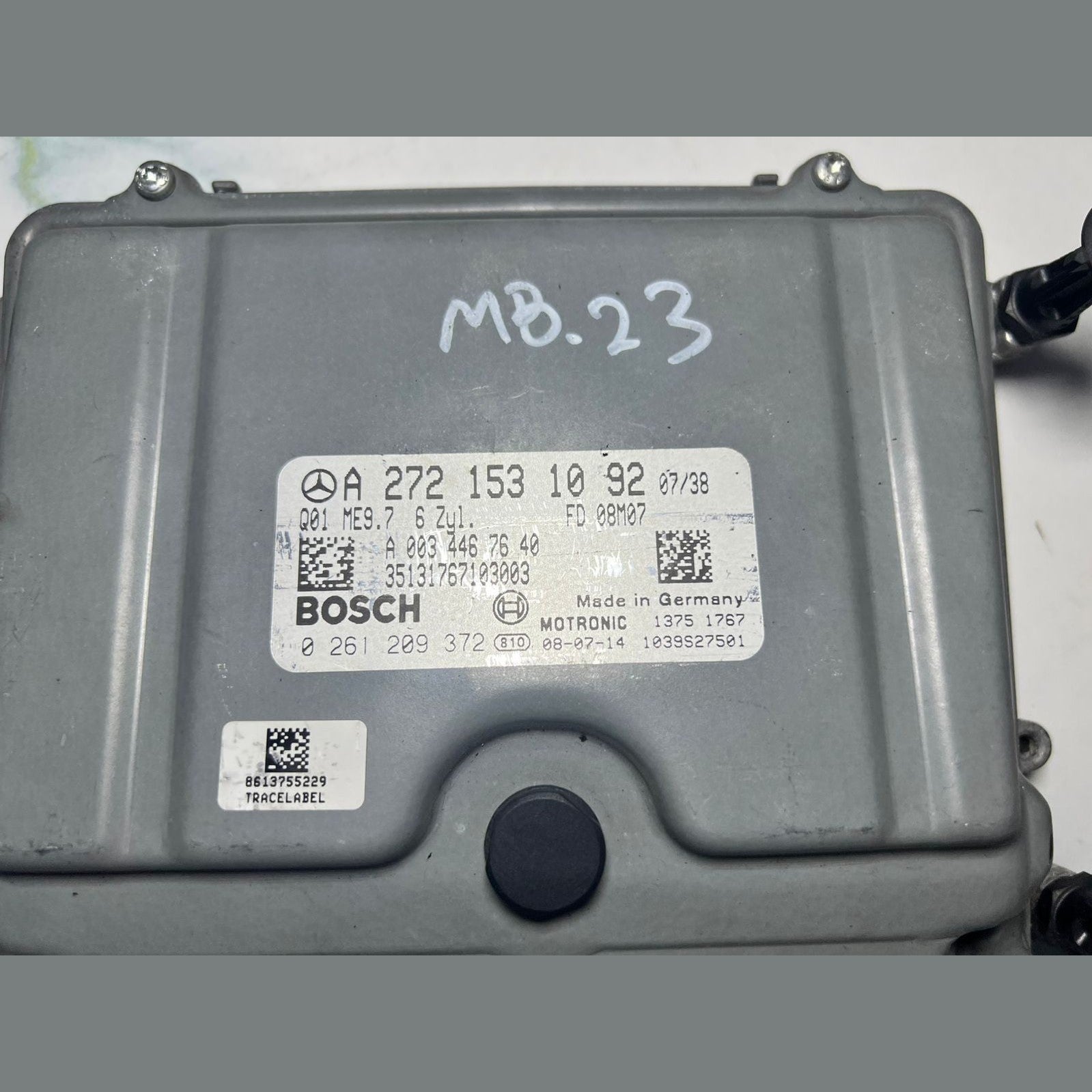 2006-2009 Mercedes-Benz CLK350 Engine Control Unit A2721531092