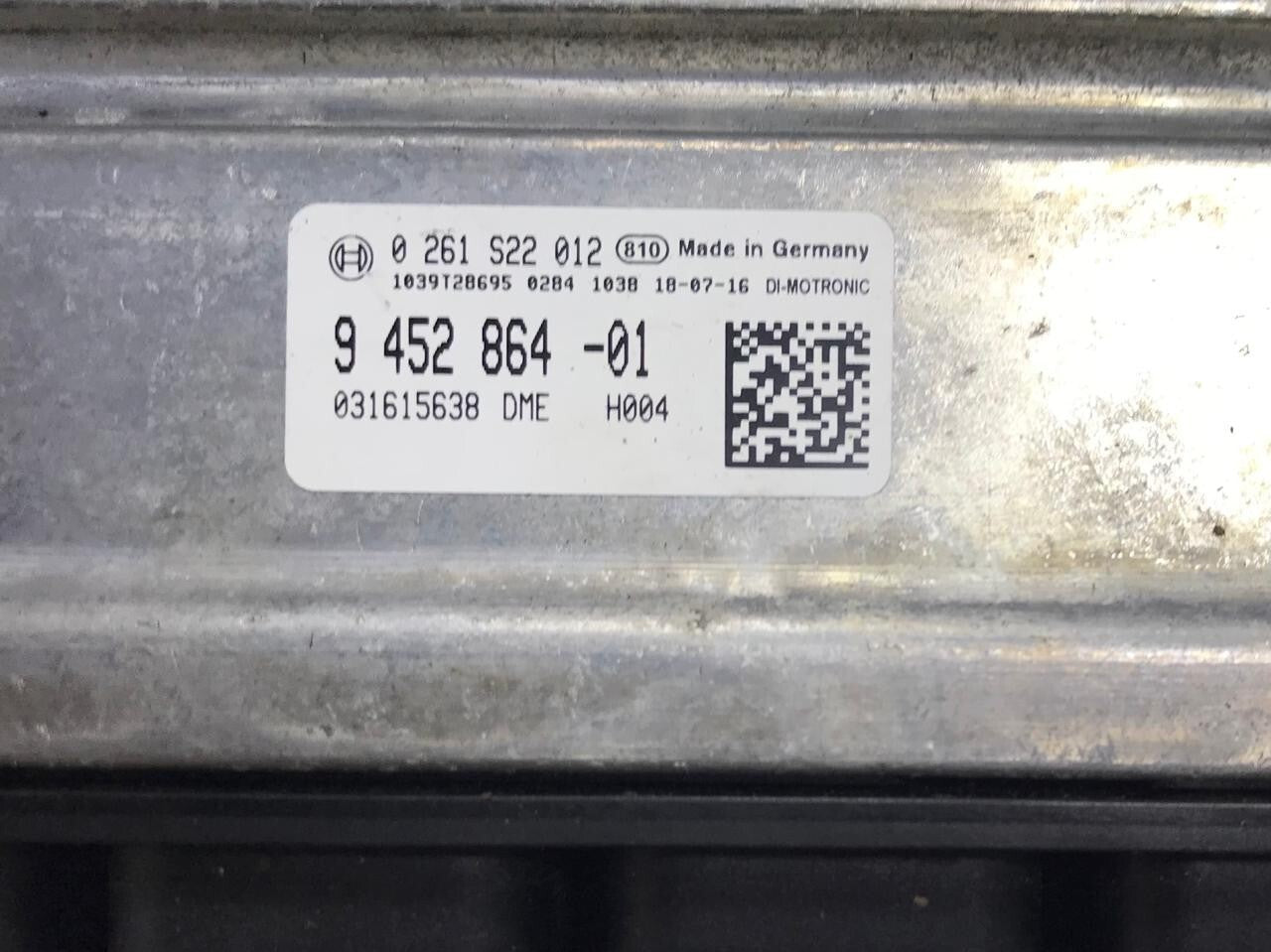 BMW 520i G31 2018 B48 ENGINE COMPUTER ECU UNIT SET DME 9452864
