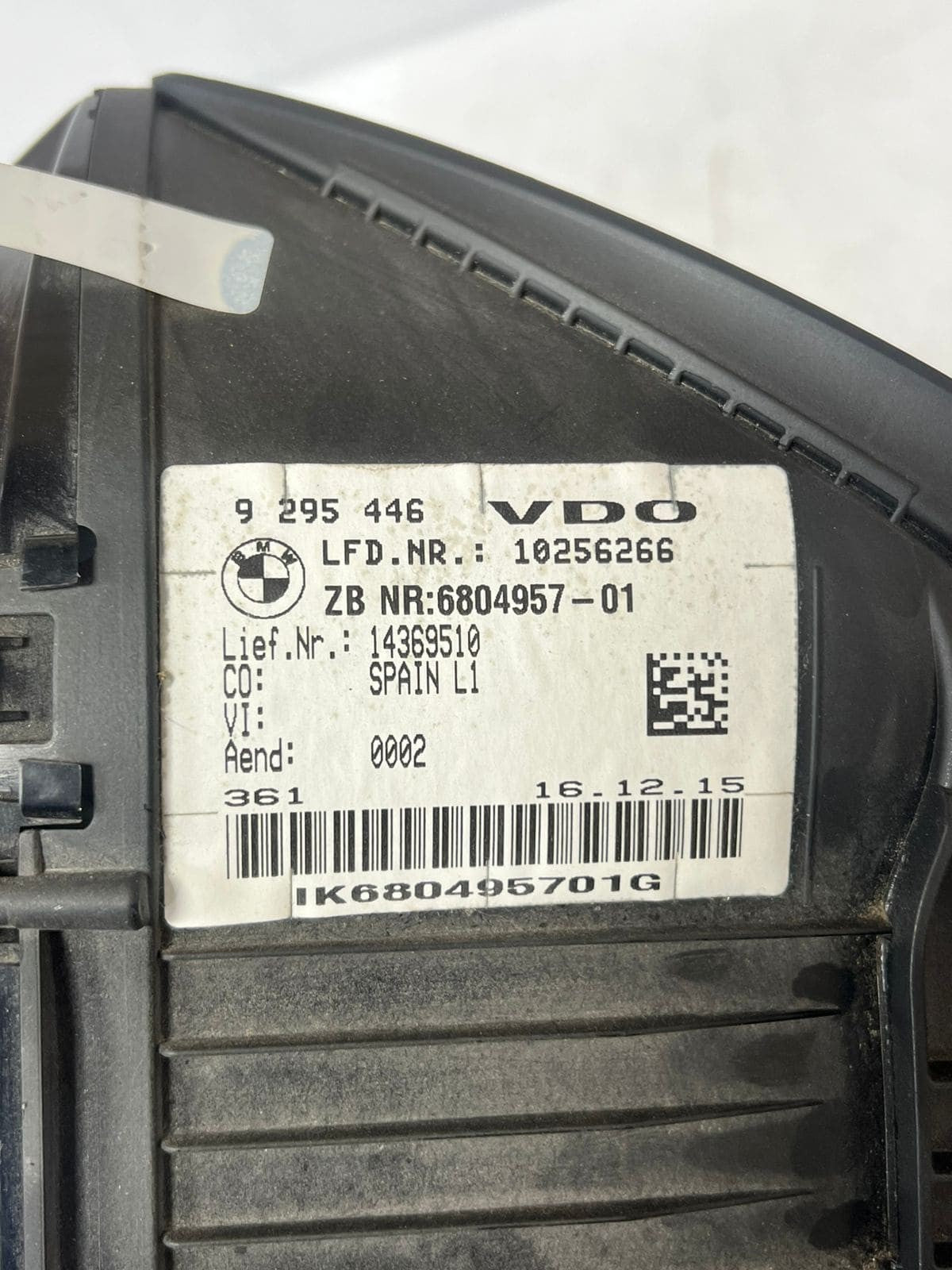 2015-2021 BMW X1 F48 2' F45 F46 Speedometer Instrument Cluster 6804957 OEM