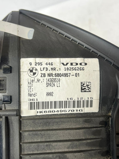 2015-2021 BMW X1 F48 2' F45 F46 Speedometer Instrument Cluster 6804957 OEM