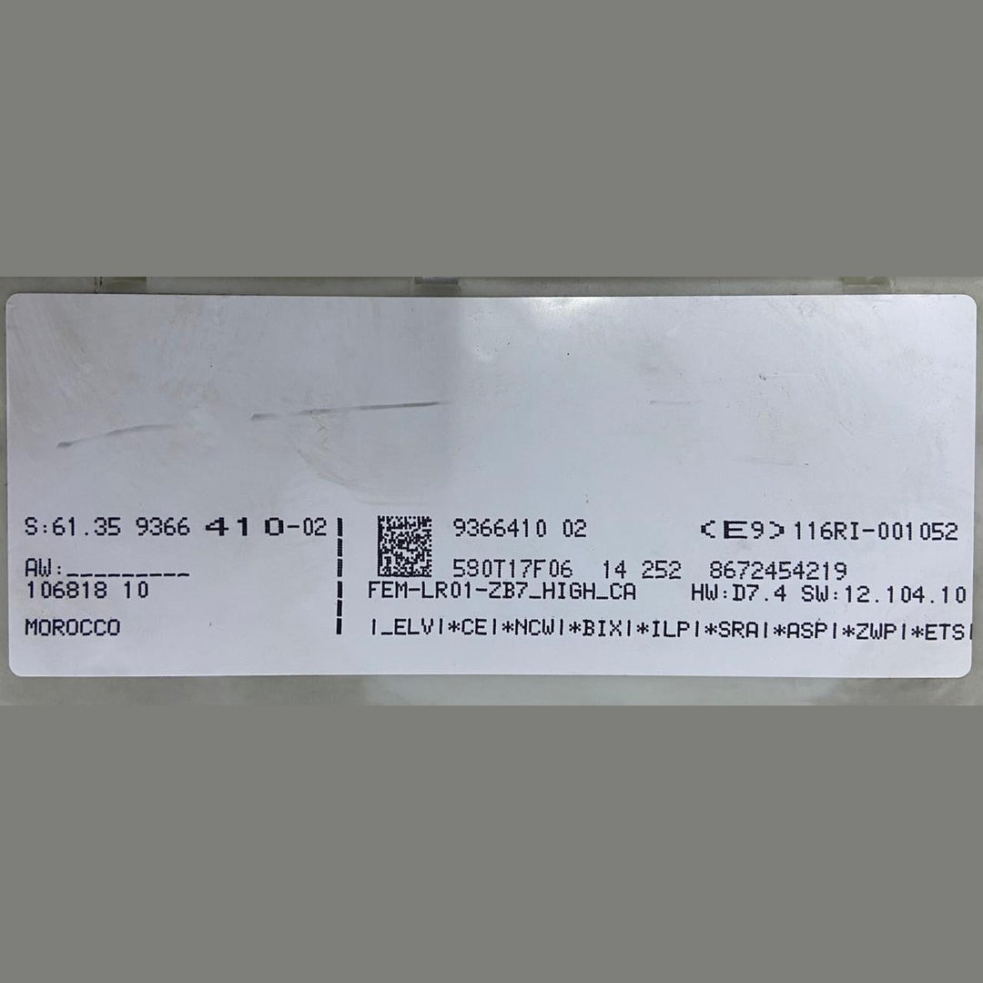 OEM BMW 320d F30 N47 ENGINE CONTROL UNIT ECU SET DDE 8582155 BOSCH
