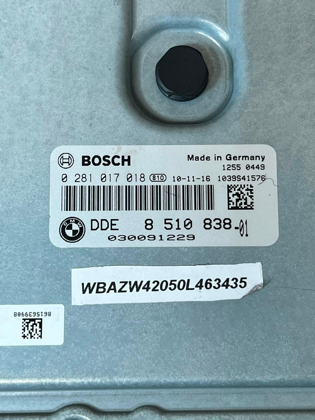 2010 BMW X5 E70 LCI 30DX N57 Engine Control Unit ECU SET DDE+CAS3+1KEY 8510838