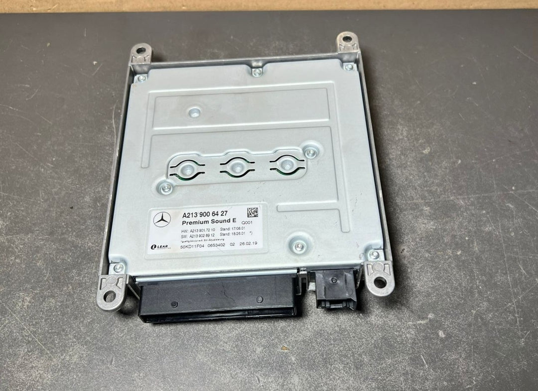 17-20 Mercedes W213 Burmester Lear Sound Amplifier Assembly A213 9006427 OEM