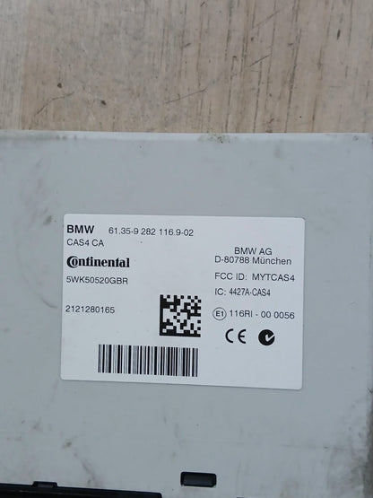 BMW F10 520i N20 2012 ENGINE CONTROL UNIT ECU SET + CAS4 CA + NO KEY - 7646763