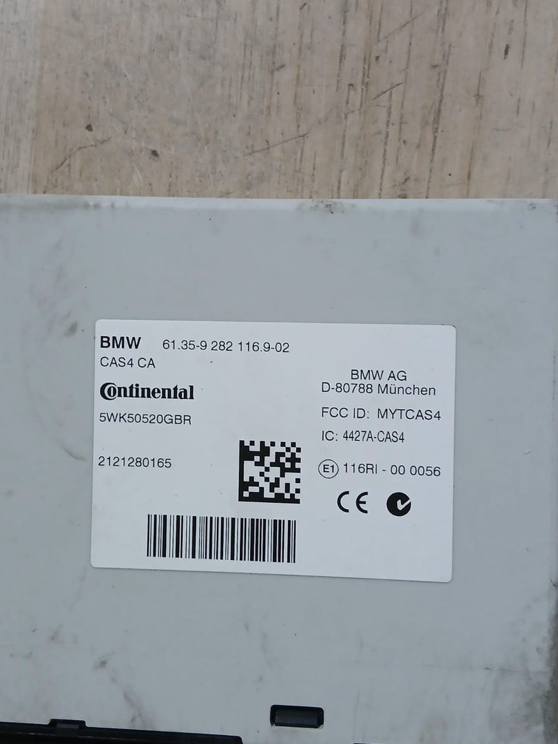 BMW F10 520i N20 2012 ENGINE CONTROL UNIT ECU SET + CAS4 CA + NO KEY - 7646763