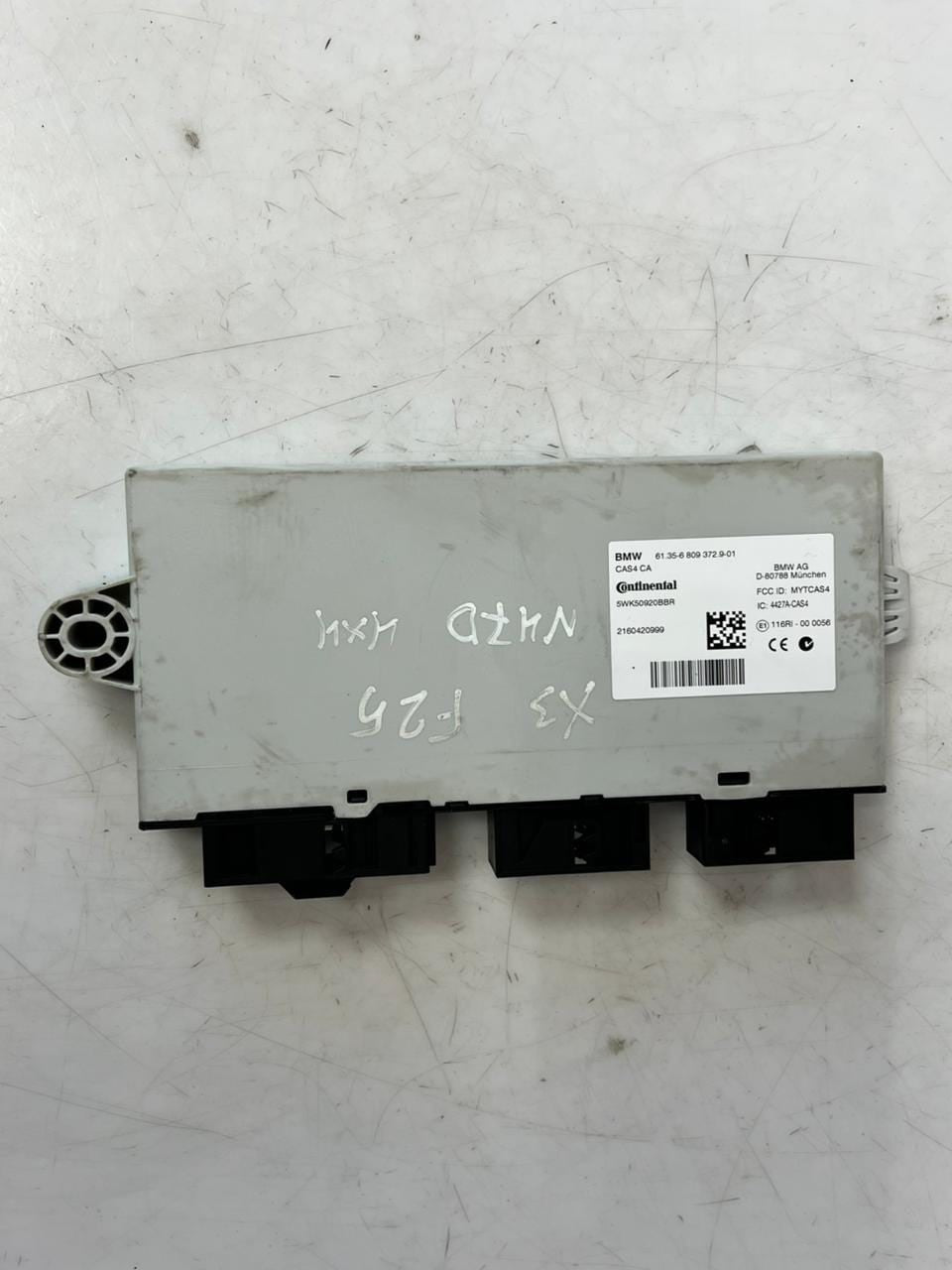 2016 BMW X3 F25 N47D Engine Control Unit ECU SET DDE+CAS4+2KEYS 8586539 OEM