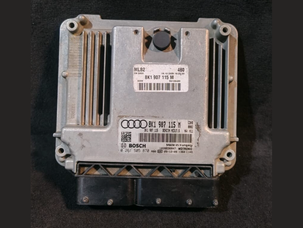 AUDI  A4 B8 A5 8T 1.8 TFSI CDHB 160HP ENGINE CONTROL UNIT AUTOMATIC - 8K1907115M