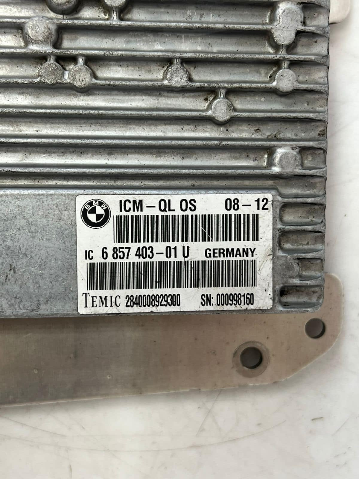2011-2014 BMW X6 E71 Integrated Chassis Management Control Unit 6857403 OEM