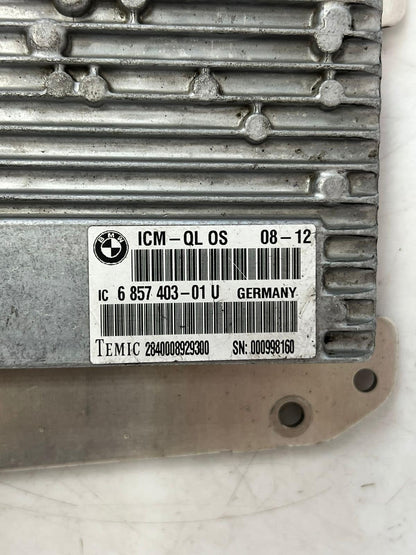 2011-2014 BMW X6 E71 Integrated Chassis Management Control Unit 6857403 OEM
