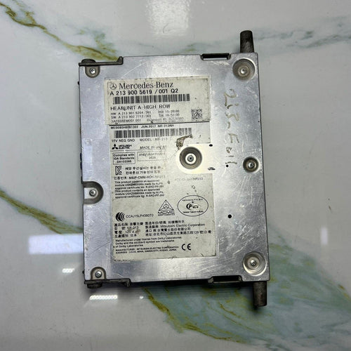 15-21 Mercedes W213 E-Klasse Radio Audio Multimedia Steuergerät A213 9005619 OEM