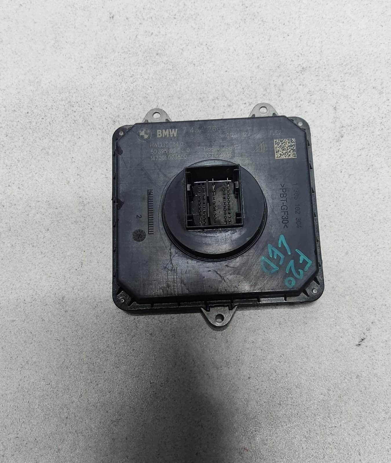BMW Led Headlight Control Module 7434266 1 Series F20 F21 and 3 Series F30 F32 