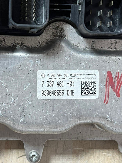BMW 3 F30 F35 F31 F10 N20 2014 Engine control unit module ECU 7637481