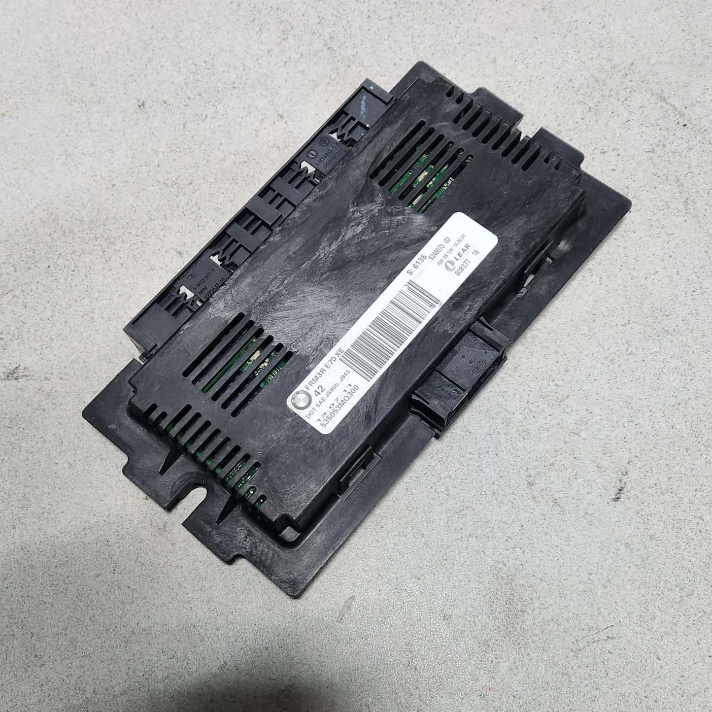 OEM BMW E70 E71 X5 X6 series FRM3R XE FOOTWELL XENON HEAD LIGHT MODULE 9249073