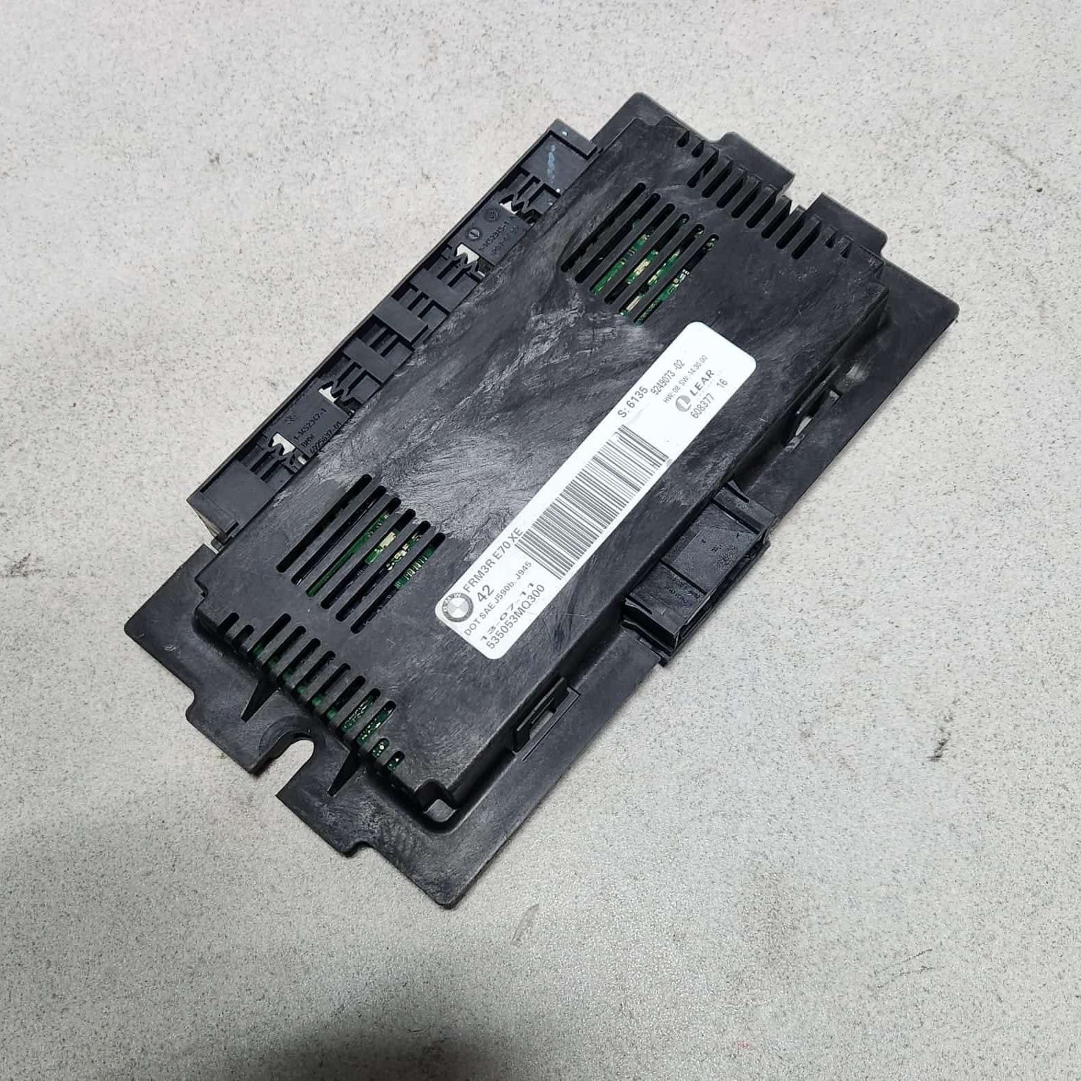OEM BMW E70 E71 X5 X6 series FRM3R XE FOOTWELL XENON HEAD LIGHT MODULE 9249073