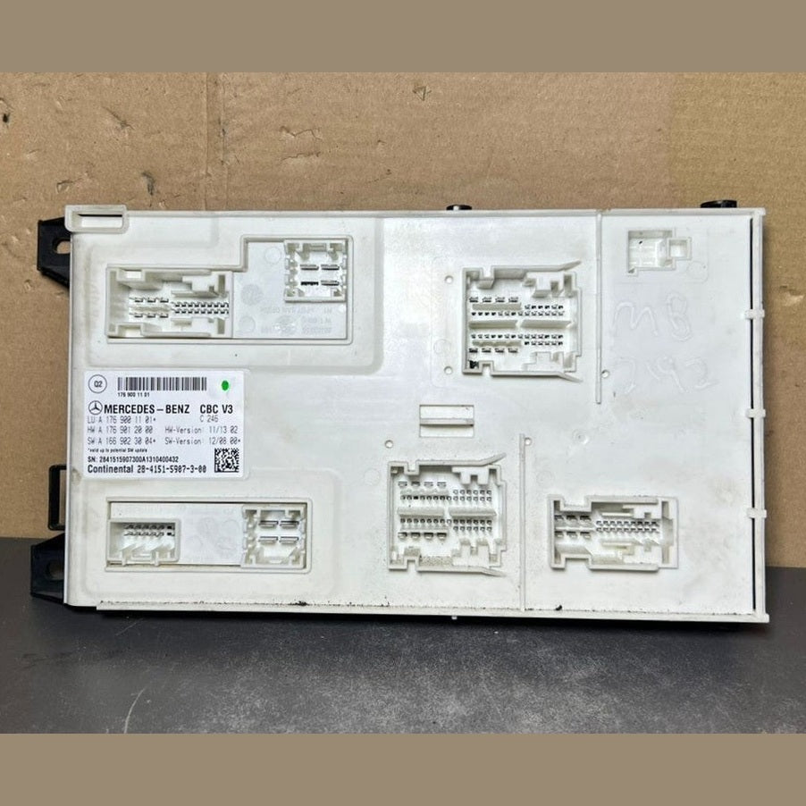 Mercedes-Benz W176 A-Class Front SAM Control Module Unit A176 9001101 OEM