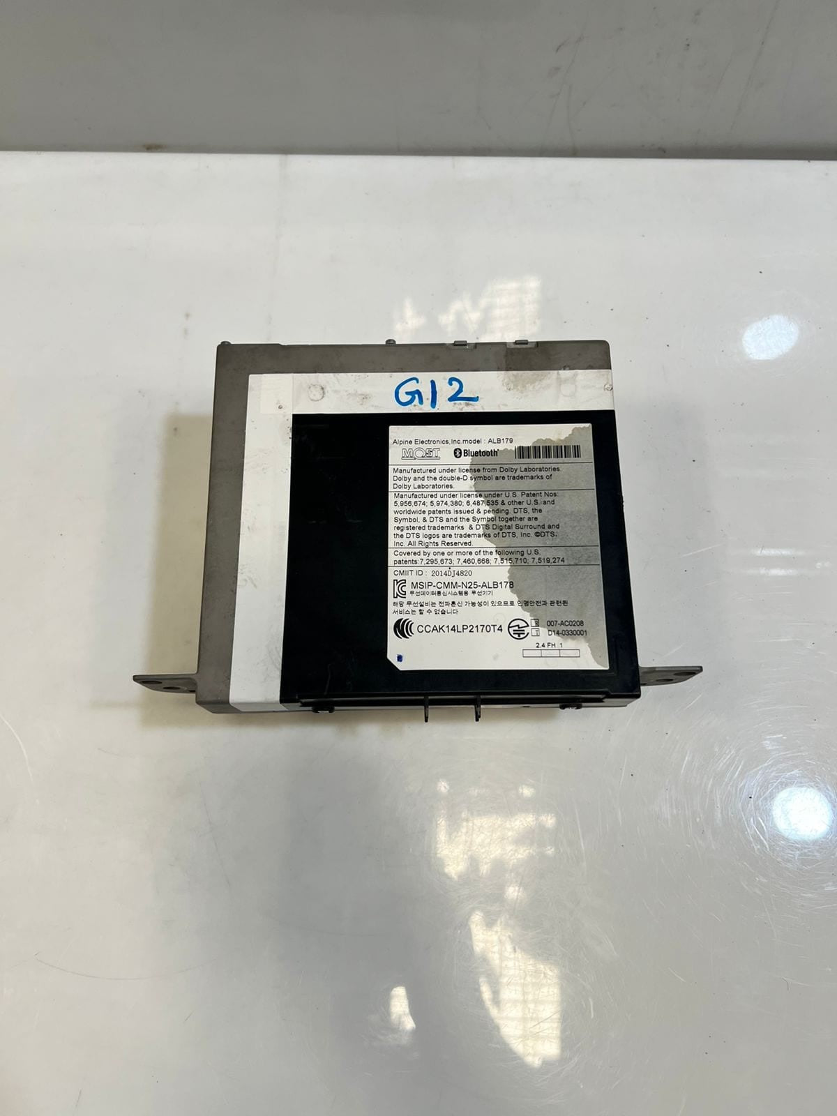 BMW G12 HARMAN NBT EVO Head Unit High 2 Alpine Japan Version 9867497