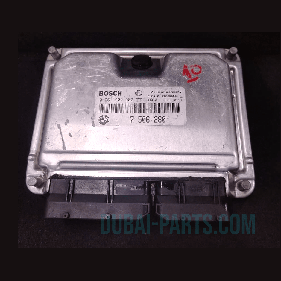 BMW 7 SERIES E65 E66 760i 760Li ENGINE CONTROL UNIT ECU ONLY - 7506280