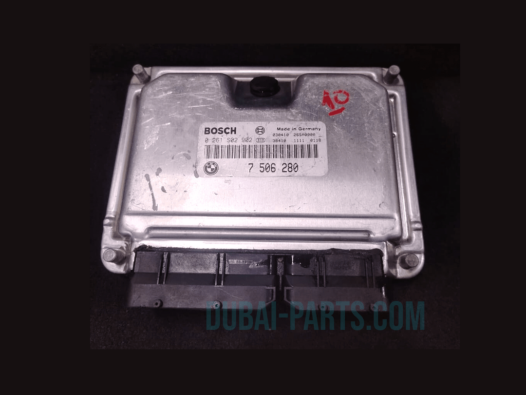 BMW 7 SERIES E65 E66 760i 760Li ENGINE CONTROL UNIT ECU ONLY - 7506280