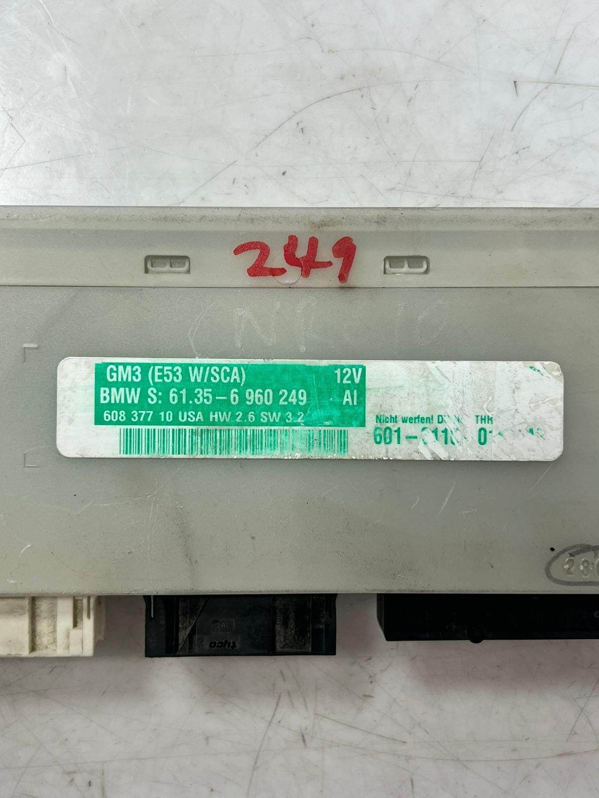 2001-2006 BMW X5 E53 models GM3 2.6 Body Control Module 6960249 OEM