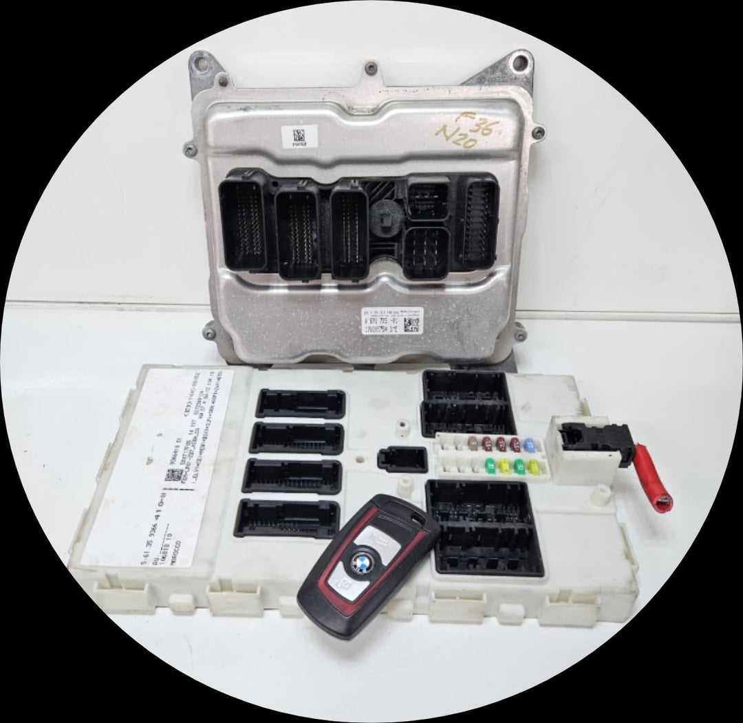 8631725-BMW F10 F20 F22 F30 N20 Engine Control Module DME Key Set