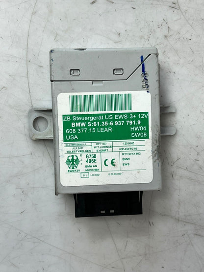2004-2006 BMW X5 E53 M62 Engine Control Unit ECU SET DME+EWS+1KEY 7555400 OEM