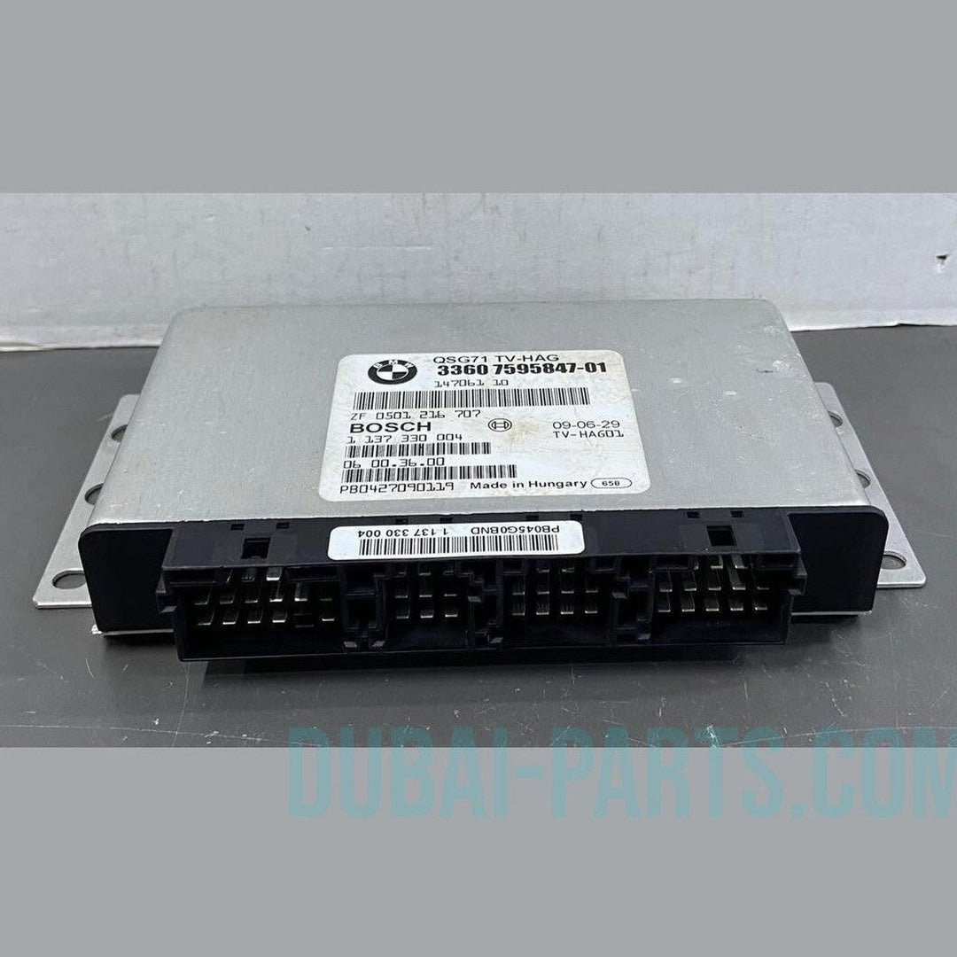 OEM BMW X5 X6 E70 E71 Rear Differential Control Module Unit QMV 7595847