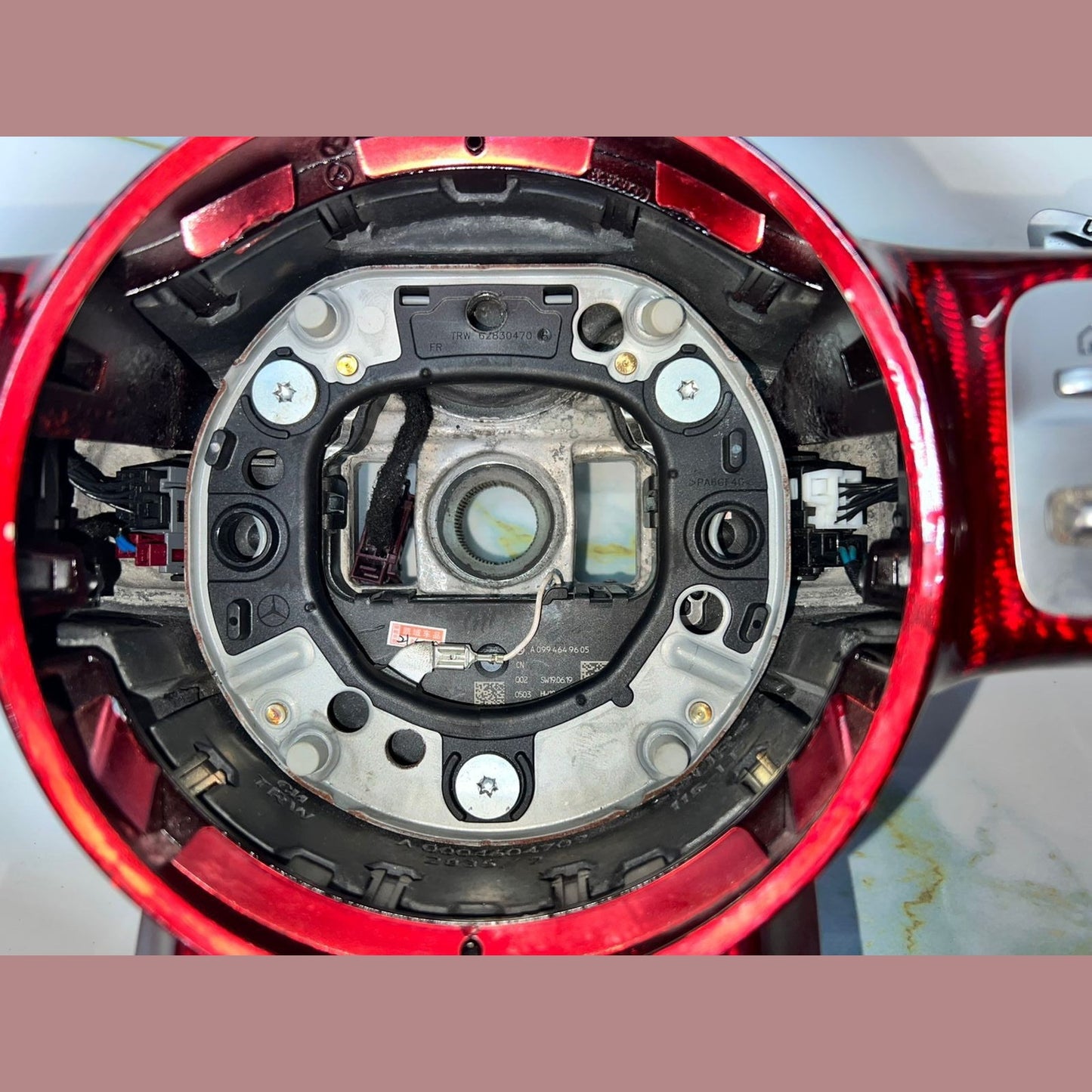 Mercedes W205 AMG Steering Wheel Multi Function Sport Assembly W \ Paddle Shifts