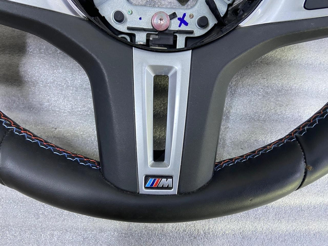 OEM BMW M8 F91 F92 F93 Leather Steering Wheel Leather M-SPORT 8746143 Original