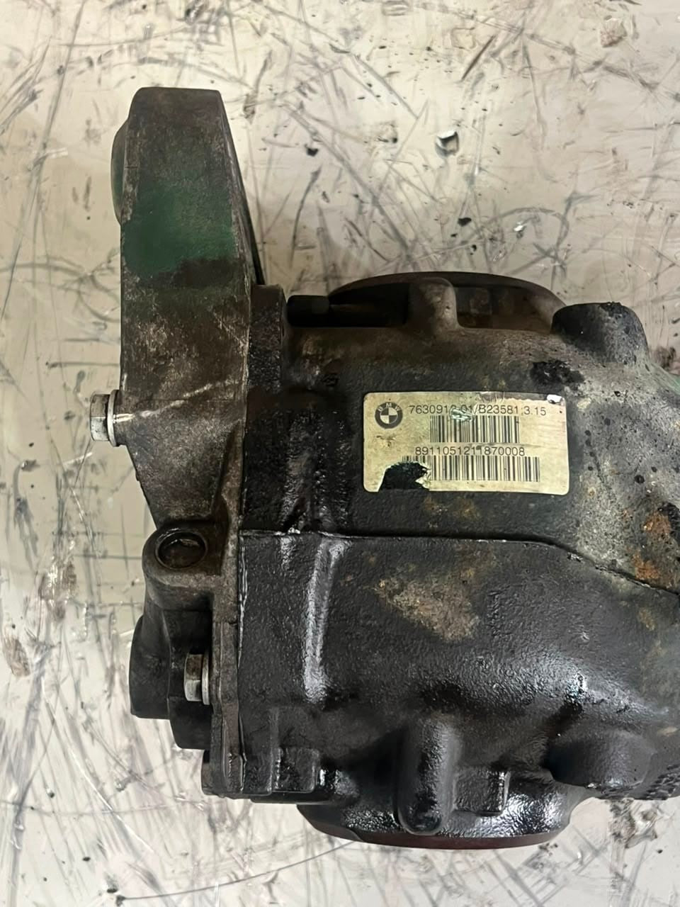 2006-2013 BMW X5 E70 xDrive30d RATIO = 3.15 Rear Differential 7630912 OEM