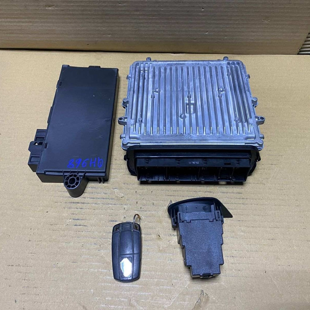 2008-2014 BMW X5 E70 X6 E71 Engine Control Unit ECU SET 8512411 N57S diesel 40DX