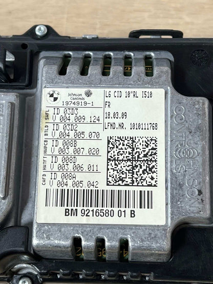 BMW Central Information Display Screen 9216580 7 Series F01 F02 F03 F04. CIC