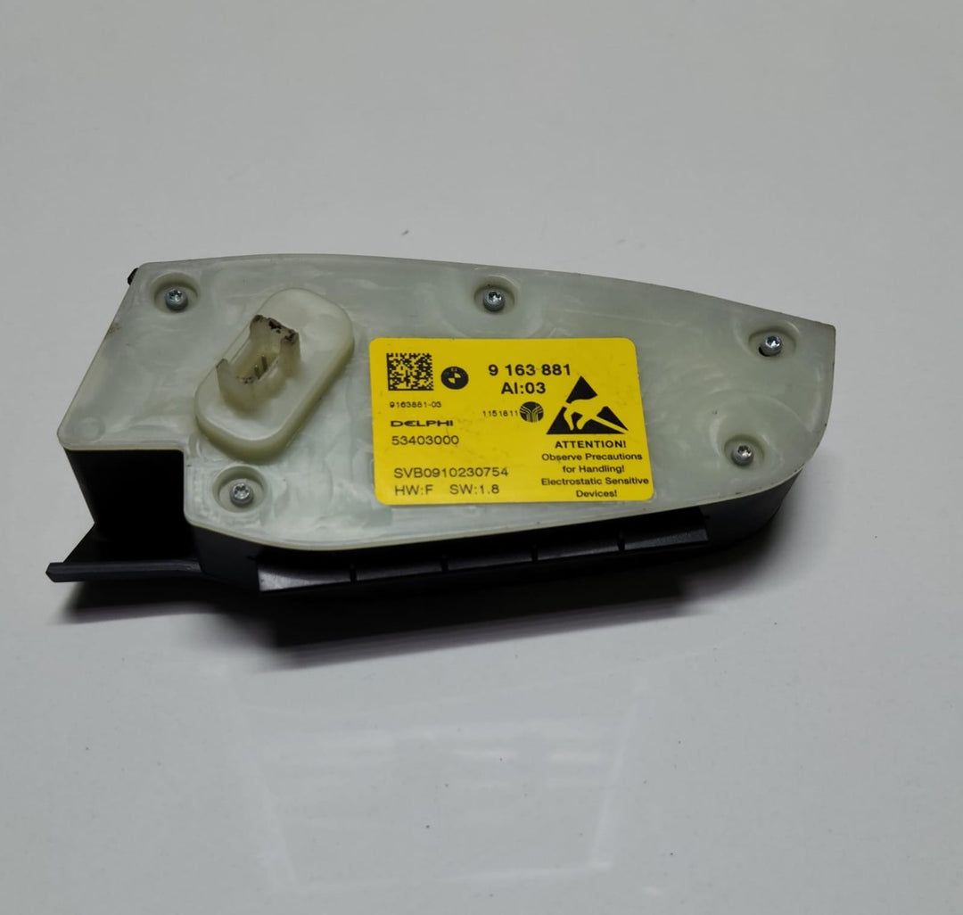 2009 BMW 750i Seat Control Switch 9163881 7 Series F01 F02 F03 F04 OEM