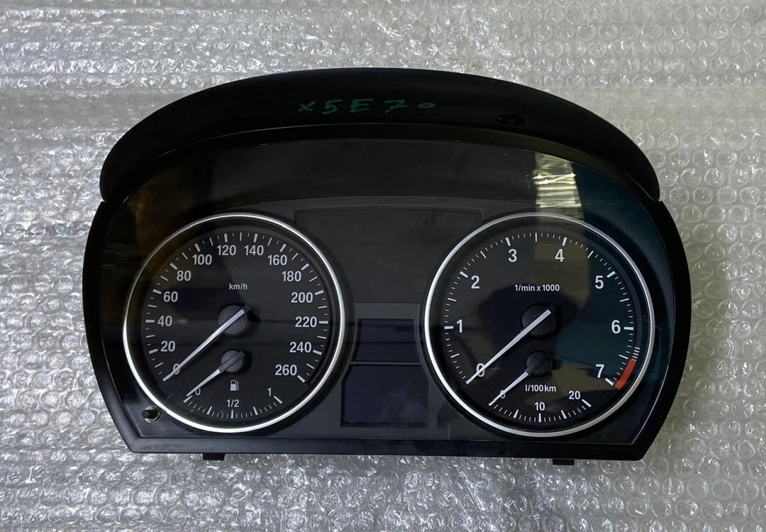 OEM BMW X1 s18i E84 X5 E70 Cluster Panel Insert Speedometer Instruments 9187356