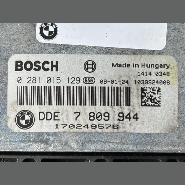 BMW X5 E70 E60 3.0L M57 ENGINE CONTROL UNIT MODULE DDE ECU SET - 7809944