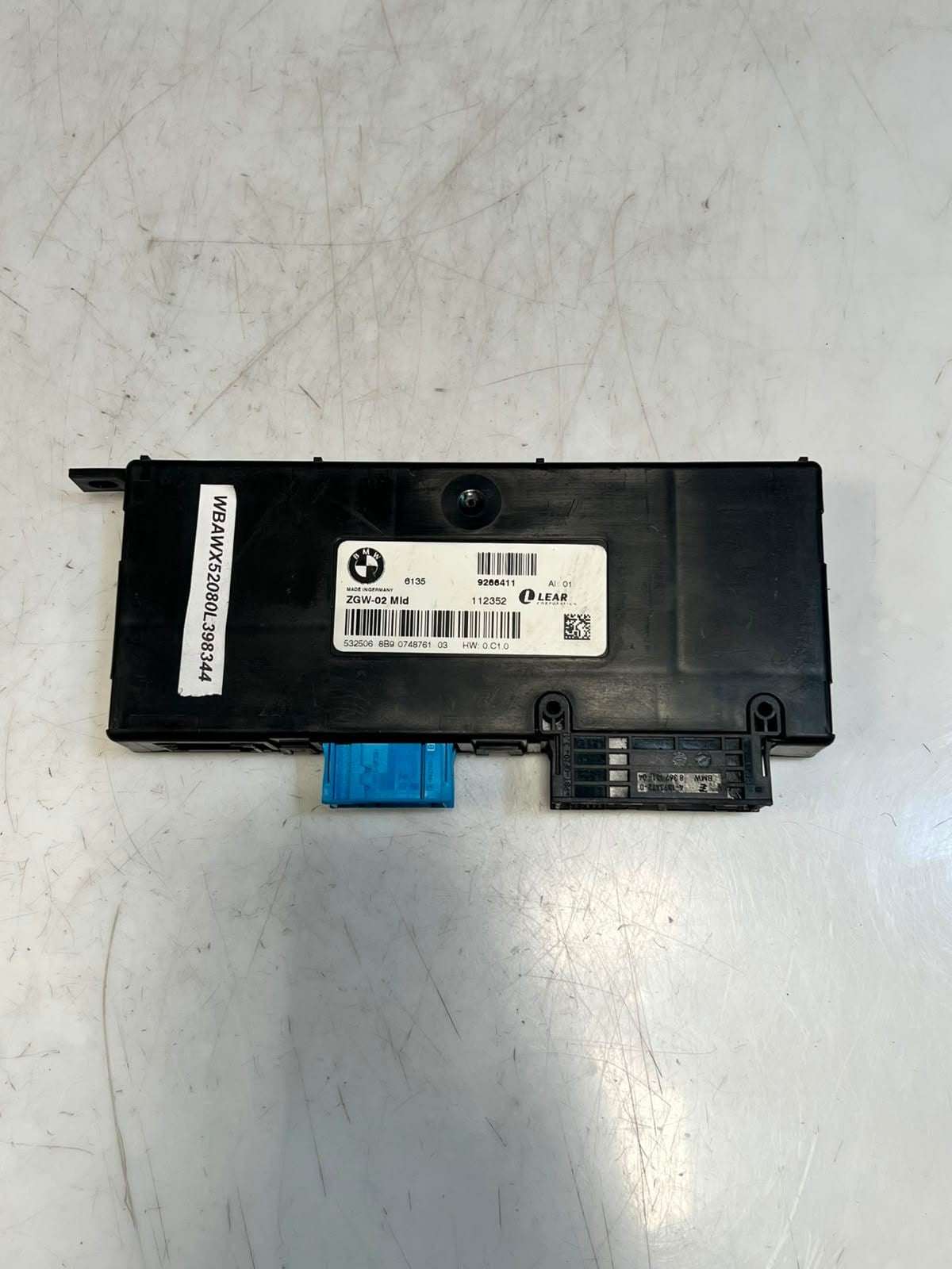 2011-2017 BMW F10 F25 X3 Central Gateway Control Module 9266411 OEM