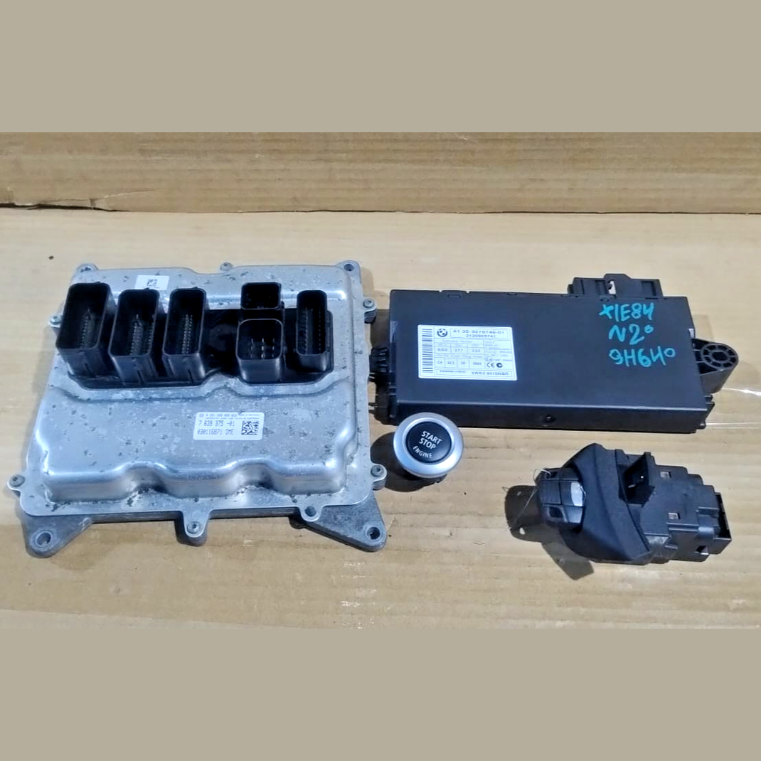 BMW X1 E84 Z4 E89 N20 ENGINE CONTROL UNIT  0261S08086 OEM +CAS +KEY DME 7639375