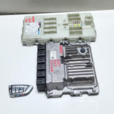2017-20 BMW 5er 530D 2.5 Motorsteuergerät 9886573 G30 OEM ECU SET Rechtslenker