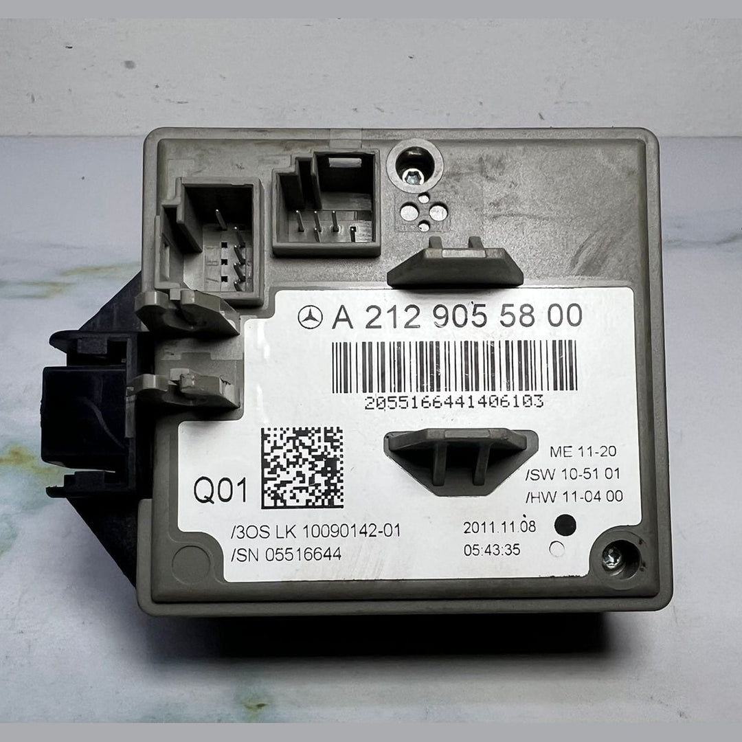2010-2016 Mercedes E350 Ignition Switch Module With Key A2129055800 E-Class W212