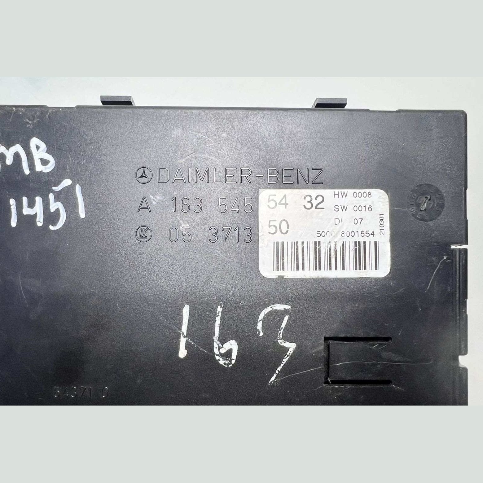 2003-2005 Mercedes-Benz ML350 Body Control Module A1635452832 W163 ML Class