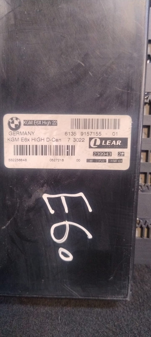BMW E60 E61 BODY CONTROL MODULE / CHASSIS GATEWAY P/N 9157155