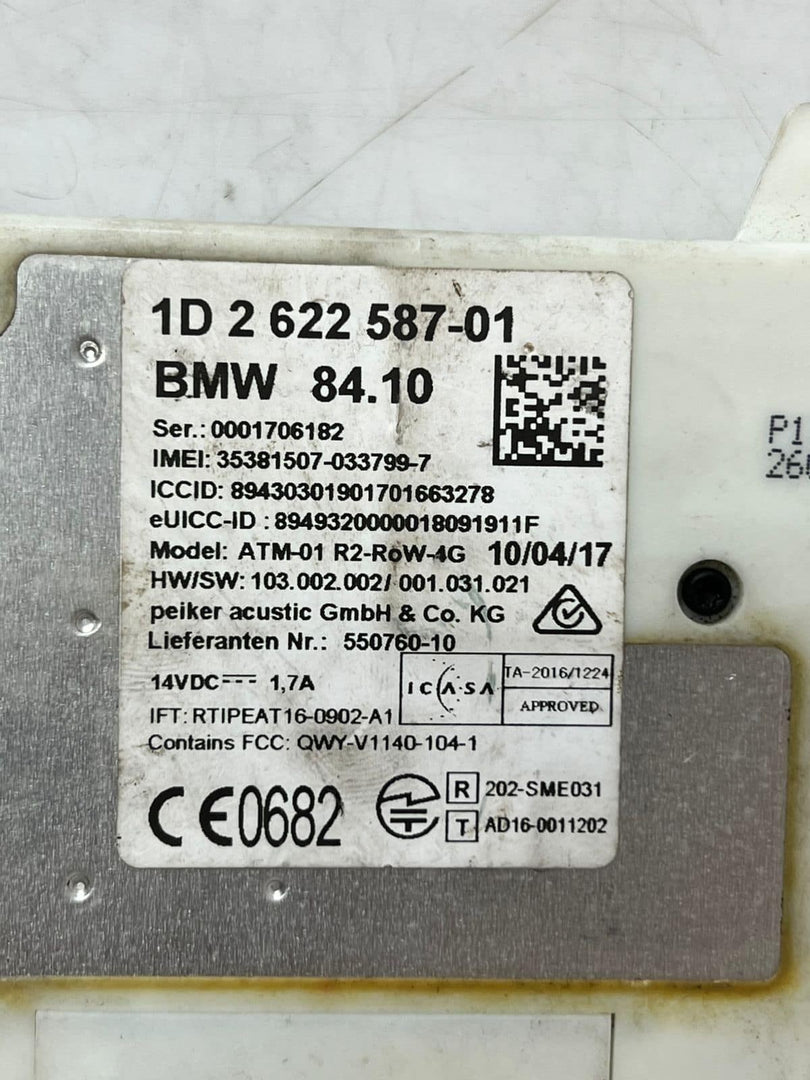 2018 BMW X5 F15 Antenna Module Diversity Stereo Receiver 2622587 OEM