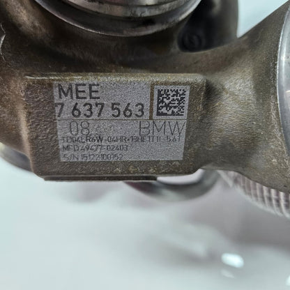 7637563-2017-2021 BMW X1 X3 F30 230i B48 Engine Turbocharger Hybrid OEM