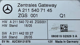 2004-2008 Mercedes-Benz E classCLS350 Central Gateway Control Module A2115407145