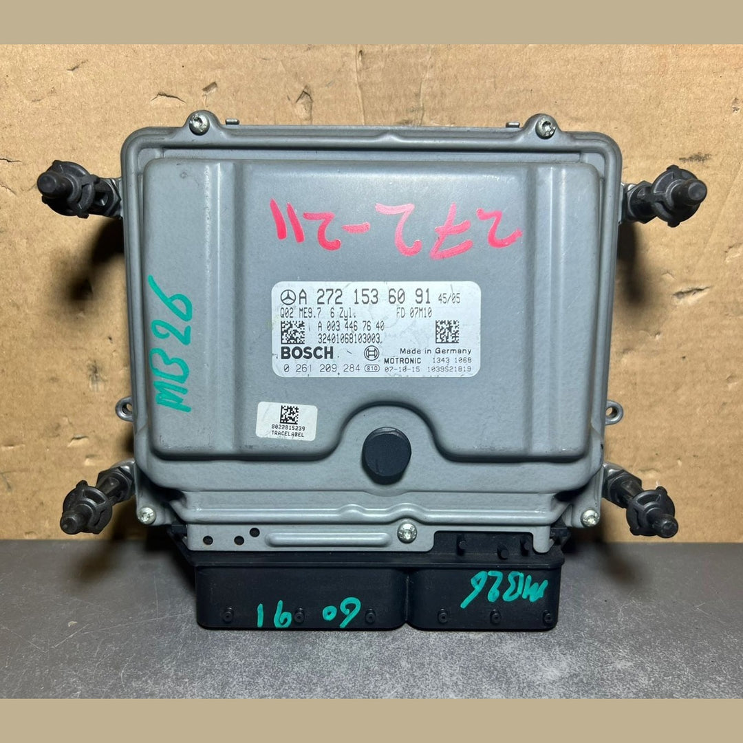 04-09 Mercedes W211 E-Class Engine Control Module Unit ECM ECU A272 1536091 OEM
