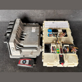 BMW 118i 318i F30 F20 2015 B38 ENGINE CONTROL ECU SET COMPLETE + KEY DME 8662411